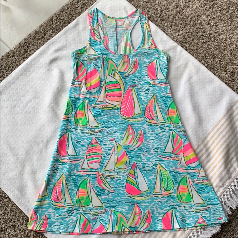 Rare Lilly Pulitzer Ugotta Regatta Melle Dress